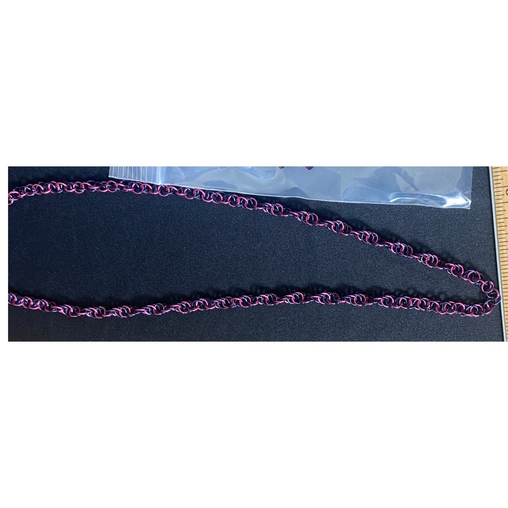 Purple Chain‎ Necklace Jewelry For Women Accessories